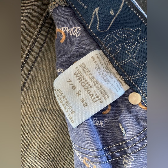 Wrangler Jeans - Q baby - 7/8 x 32 - Picture 4 of 8